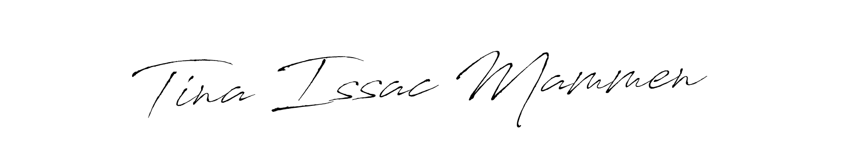 Use a signature maker to create a handwritten signature online. With this signature software, you can design (Antro_Vectra) your own signature for name Tina Issac Mammen. Tina Issac Mammen signature style 6 images and pictures png