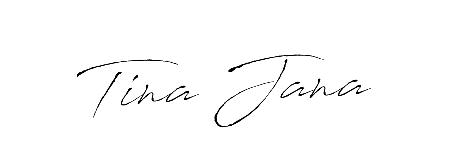 Once you've used our free online signature maker to create your best signature Antro_Vectra style, it's time to enjoy all of the benefits that Tina Jana name signing documents. Tina Jana signature style 6 images and pictures png