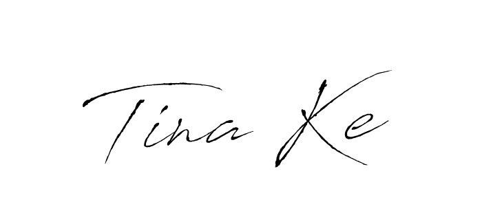 Antro_Vectra is a professional signature style that is perfect for those who want to add a touch of class to their signature. It is also a great choice for those who want to make their signature more unique. Get Tina Ke name to fancy signature for free. Tina Ke signature style 6 images and pictures png