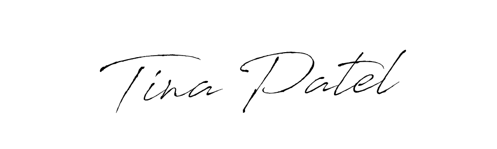 How to make Tina Patel signature? Antro_Vectra is a professional autograph style. Create handwritten signature for Tina Patel name. Tina Patel signature style 6 images and pictures png