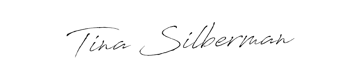 The best way (Antro_Vectra) to make a short signature is to pick only two or three words in your name. The name Tina Silberman include a total of six letters. For converting this name. Tina Silberman signature style 6 images and pictures png