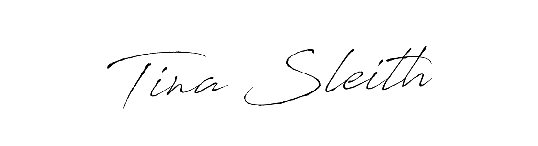 You should practise on your own different ways (Antro_Vectra) to write your name (Tina Sleith) in signature. don't let someone else do it for you. Tina Sleith signature style 6 images and pictures png