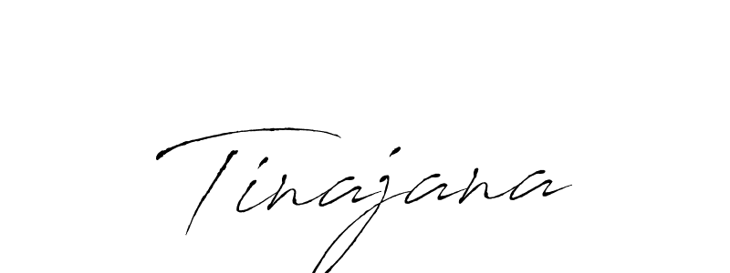 Use a signature maker to create a handwritten signature online. With this signature software, you can design (Antro_Vectra) your own signature for name Tinajana. Tinajana signature style 6 images and pictures png