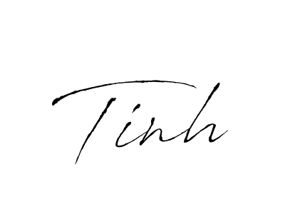 How to make Tinh name signature. Use Antro_Vectra style for creating short signs online. This is the latest handwritten sign. Tinh signature style 6 images and pictures png