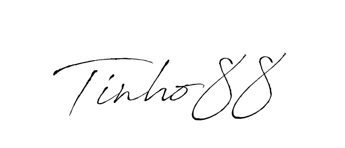 Similarly Antro_Vectra is the best handwritten signature design. Signature creator online .You can use it as an online autograph creator for name Tinho88. Tinho88 signature style 6 images and pictures png