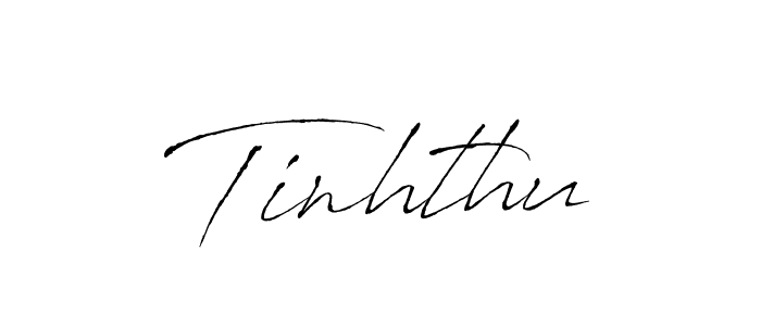 Design your own signature with our free online signature maker. With this signature software, you can create a handwritten (Antro_Vectra) signature for name Tinhthu. Tinhthu signature style 6 images and pictures png