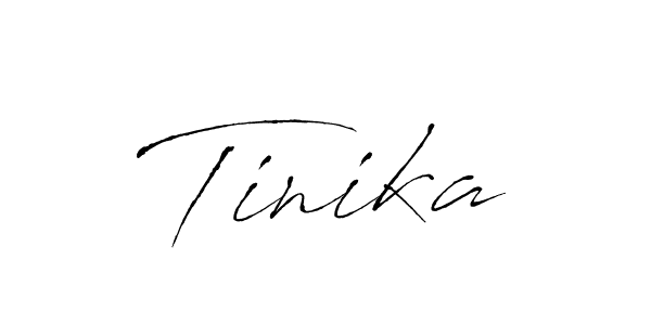 Tinika stylish signature style. Best Handwritten Sign (Antro_Vectra) for my name. Handwritten Signature Collection Ideas for my name Tinika. Tinika signature style 6 images and pictures png