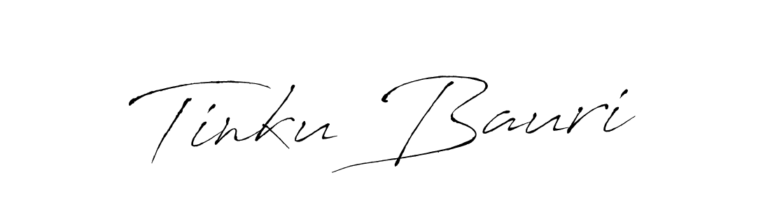 You should practise on your own different ways (Antro_Vectra) to write your name (Tinku Bauri) in signature. don't let someone else do it for you. Tinku Bauri signature style 6 images and pictures png