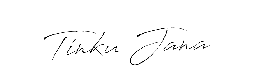 Also we have Tinku Jana name is the best signature style. Create professional handwritten signature collection using Antro_Vectra autograph style. Tinku Jana signature style 6 images and pictures png