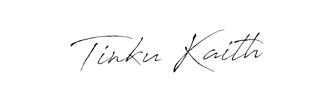 Create a beautiful signature design for name Tinku Kaith. With this signature (Antro_Vectra) fonts, you can make a handwritten signature for free. Tinku Kaith signature style 6 images and pictures png