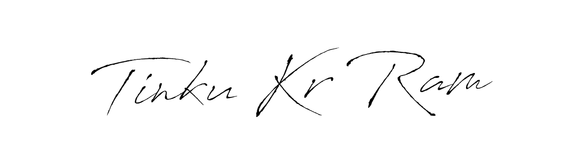 Design your own signature with our free online signature maker. With this signature software, you can create a handwritten (Antro_Vectra) signature for name Tinku Kr Ram. Tinku Kr Ram signature style 6 images and pictures png