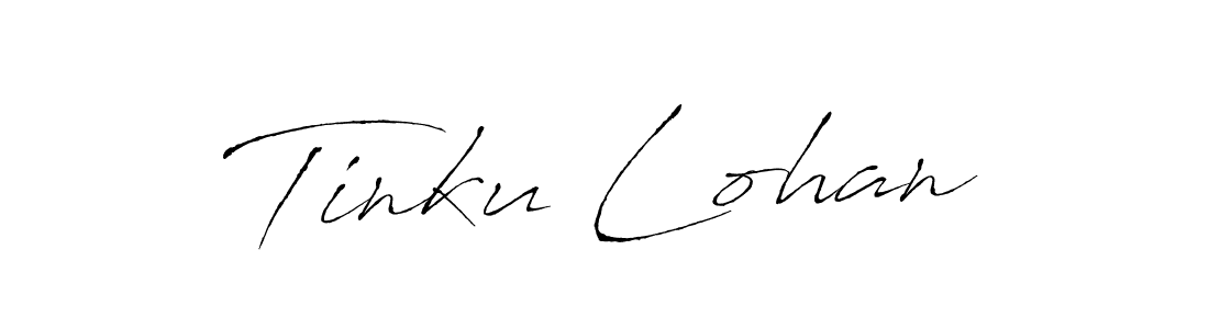 Use a signature maker to create a handwritten signature online. With this signature software, you can design (Antro_Vectra) your own signature for name Tinku Lohan. Tinku Lohan signature style 6 images and pictures png