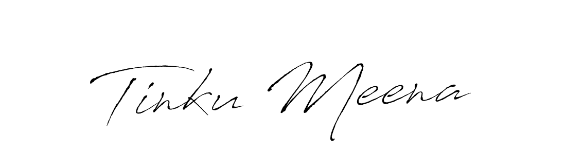 Also we have Tinku Meena name is the best signature style. Create professional handwritten signature collection using Antro_Vectra autograph style. Tinku Meena signature style 6 images and pictures png