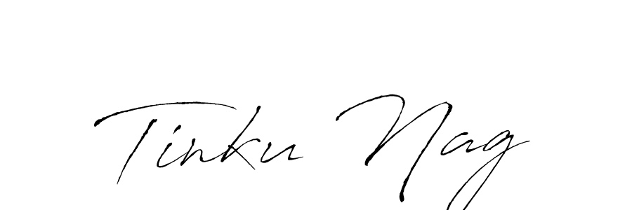 Use a signature maker to create a handwritten signature online. With this signature software, you can design (Antro_Vectra) your own signature for name Tinku Nag. Tinku Nag signature style 6 images and pictures png