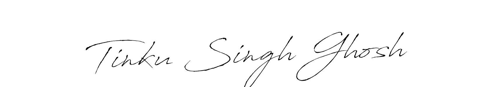 Design your own signature with our free online signature maker. With this signature software, you can create a handwritten (Antro_Vectra) signature for name Tinku Singh Ghosh. Tinku Singh Ghosh signature style 6 images and pictures png