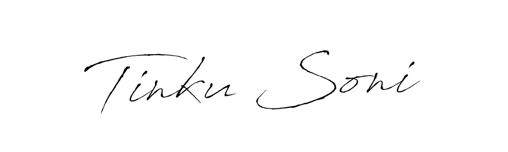 Similarly Antro_Vectra is the best handwritten signature design. Signature creator online .You can use it as an online autograph creator for name Tinku Soni. Tinku Soni signature style 6 images and pictures png