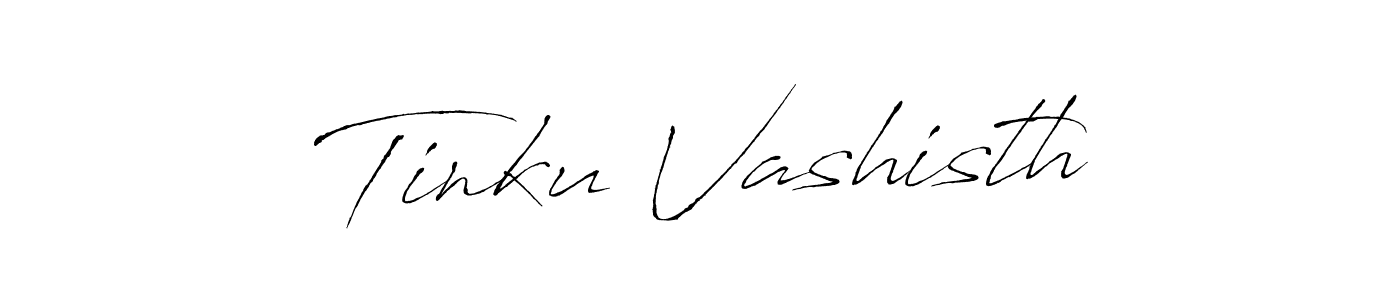 The best way (Antro_Vectra) to make a short signature is to pick only two or three words in your name. The name Tinku Vashisth include a total of six letters. For converting this name. Tinku Vashisth signature style 6 images and pictures png
