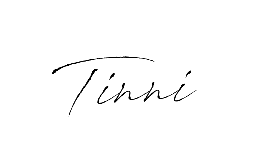 Create a beautiful signature design for name Tinni. With this signature (Antro_Vectra) fonts, you can make a handwritten signature for free. Tinni signature style 6 images and pictures png