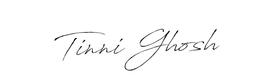 Tinni Ghosh stylish signature style. Best Handwritten Sign (Antro_Vectra) for my name. Handwritten Signature Collection Ideas for my name Tinni Ghosh. Tinni Ghosh signature style 6 images and pictures png