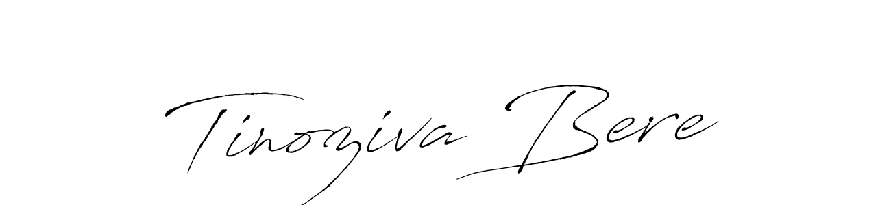 Design your own signature with our free online signature maker. With this signature software, you can create a handwritten (Antro_Vectra) signature for name Tinoziva Bere. Tinoziva Bere signature style 6 images and pictures png