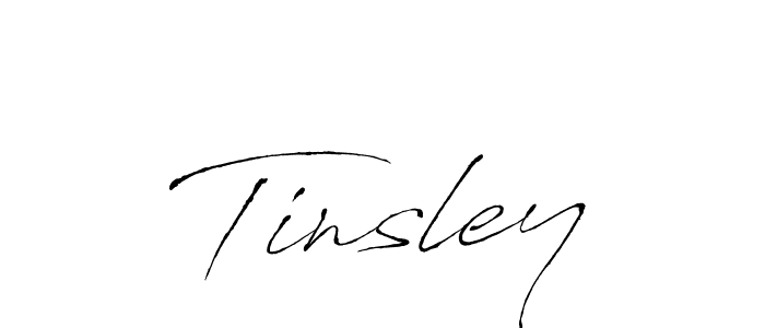 Tinsley stylish signature style. Best Handwritten Sign (Antro_Vectra) for my name. Handwritten Signature Collection Ideas for my name Tinsley. Tinsley signature style 6 images and pictures png