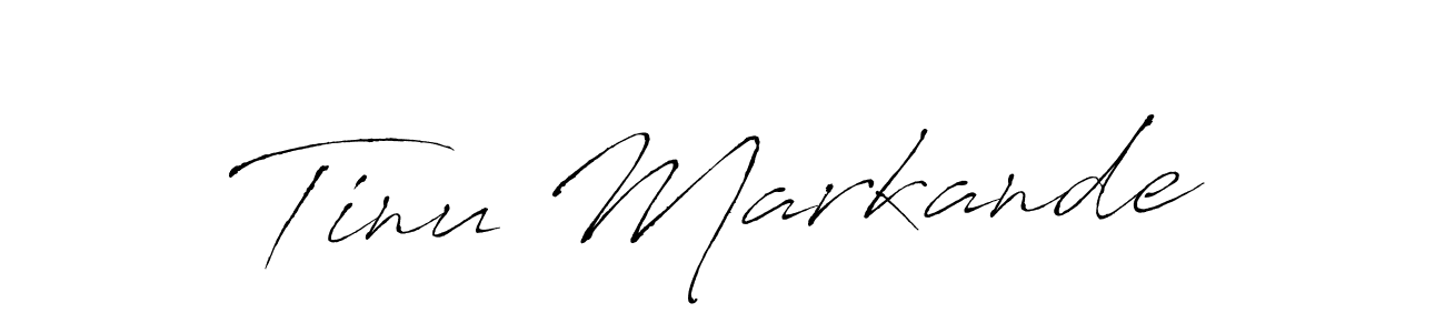 Antro_Vectra is a professional signature style that is perfect for those who want to add a touch of class to their signature. It is also a great choice for those who want to make their signature more unique. Get Tinu Markande name to fancy signature for free. Tinu Markande signature style 6 images and pictures png