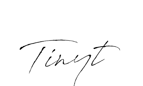 The best way (Antro_Vectra) to make a short signature is to pick only two or three words in your name. The name Tinyt include a total of six letters. For converting this name. Tinyt signature style 6 images and pictures png