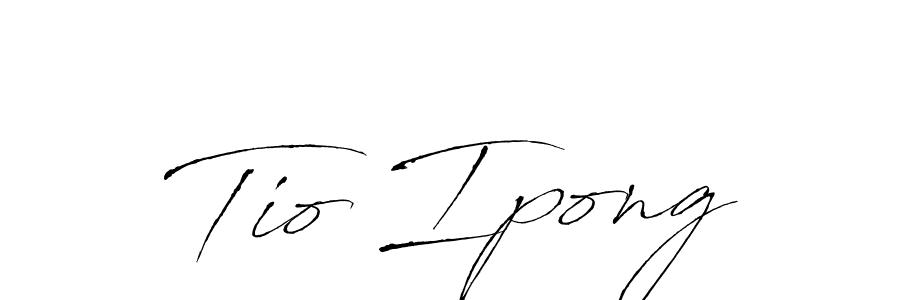 You can use this online signature creator to create a handwritten signature for the name Tio Ipong. This is the best online autograph maker. Tio Ipong signature style 6 images and pictures png