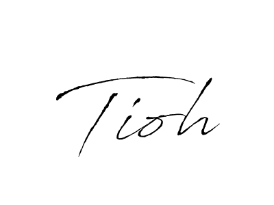 How to Draw Tioh signature style? Antro_Vectra is a latest design signature styles for name Tioh. Tioh signature style 6 images and pictures png