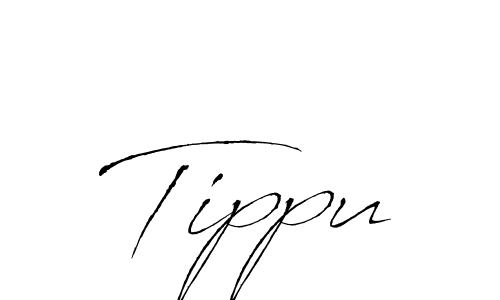 How to make Tippu signature? Antro_Vectra is a professional autograph style. Create handwritten signature for Tippu name. Tippu signature style 6 images and pictures png