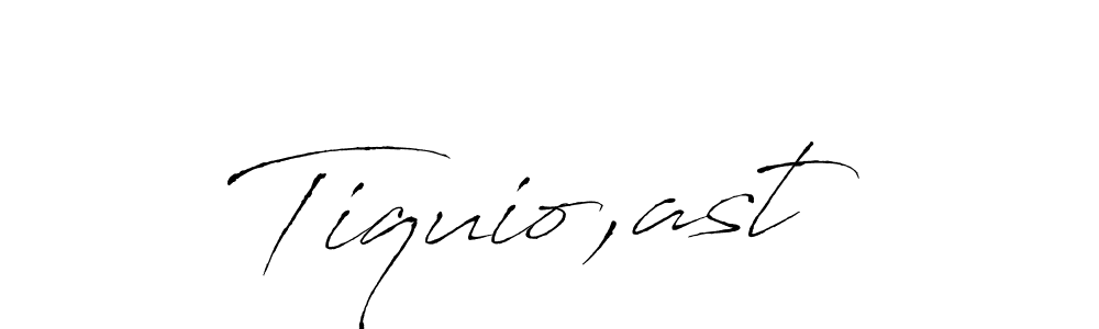 Also You can easily find your signature by using the search form. We will create Tiquio,ast name handwritten signature images for you free of cost using Antro_Vectra sign style. Tiquio,ast signature style 6 images and pictures png
