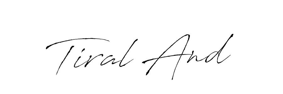 Make a beautiful signature design for name Tiral And. Use this online signature maker to create a handwritten signature for free. Tiral And signature style 6 images and pictures png