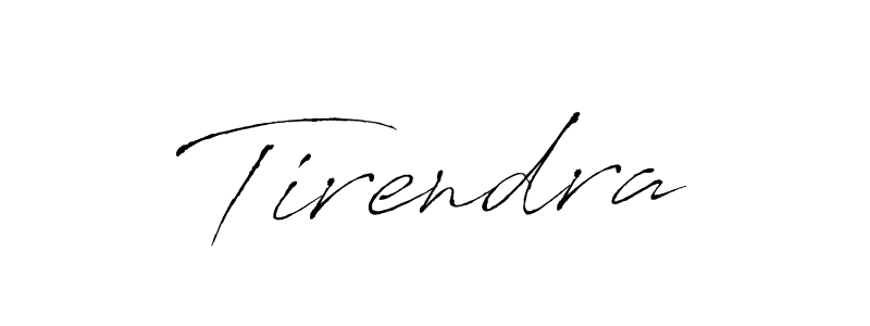 Create a beautiful signature design for name Tirendra. With this signature (Antro_Vectra) fonts, you can make a handwritten signature for free. Tirendra signature style 6 images and pictures png