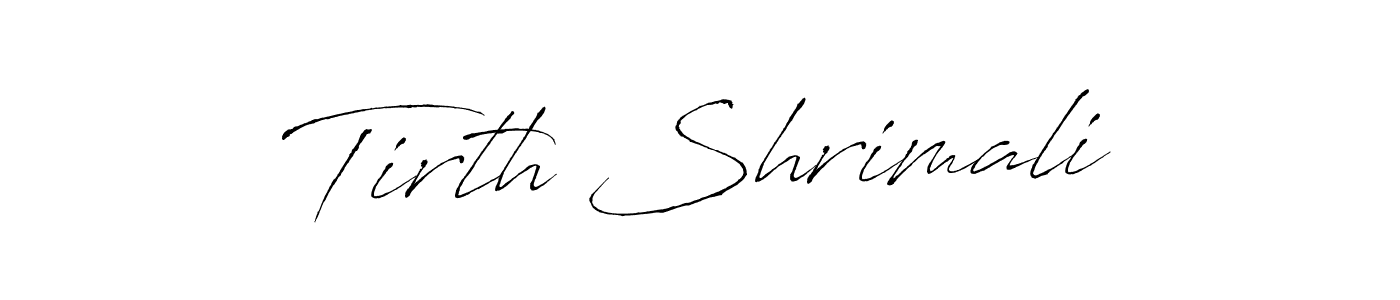 How to Draw Tirth Shrimali signature style? Antro_Vectra is a latest design signature styles for name Tirth Shrimali. Tirth Shrimali signature style 6 images and pictures png