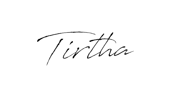 You should practise on your own different ways (Antro_Vectra) to write your name (Tirtha) in signature. don't let someone else do it for you. Tirtha signature style 6 images and pictures png