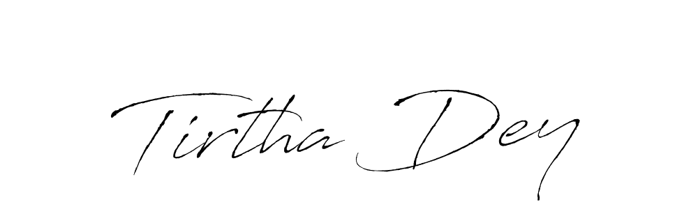 This is the best signature style for the Tirtha Dey name. Also you like these signature font (Antro_Vectra). Mix name signature. Tirtha Dey signature style 6 images and pictures png