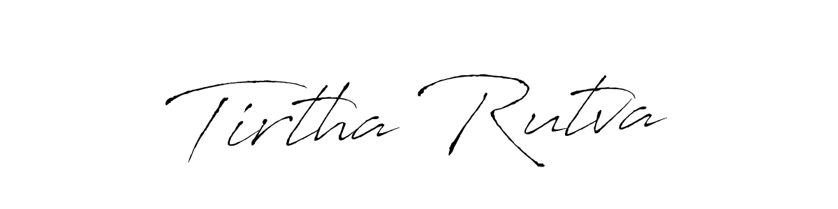 Once you've used our free online signature maker to create your best signature Antro_Vectra style, it's time to enjoy all of the benefits that Tirtha Rutva name signing documents. Tirtha Rutva signature style 6 images and pictures png