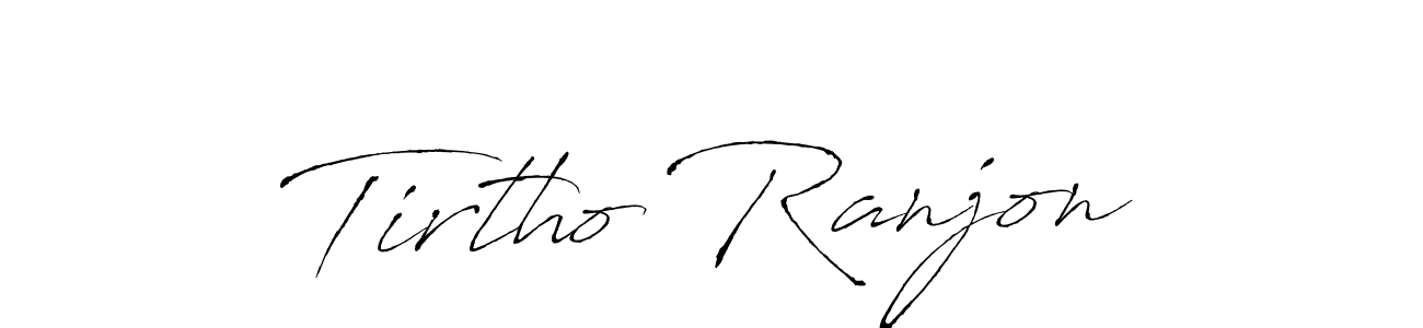 Use a signature maker to create a handwritten signature online. With this signature software, you can design (Antro_Vectra) your own signature for name Tirtho Ranjon. Tirtho Ranjon signature style 6 images and pictures png