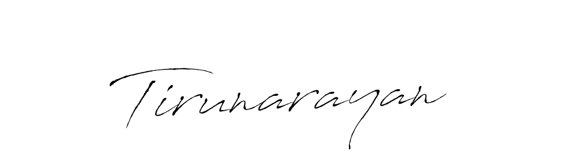 Tirunarayan stylish signature style. Best Handwritten Sign (Antro_Vectra) for my name. Handwritten Signature Collection Ideas for my name Tirunarayan. Tirunarayan signature style 6 images and pictures png