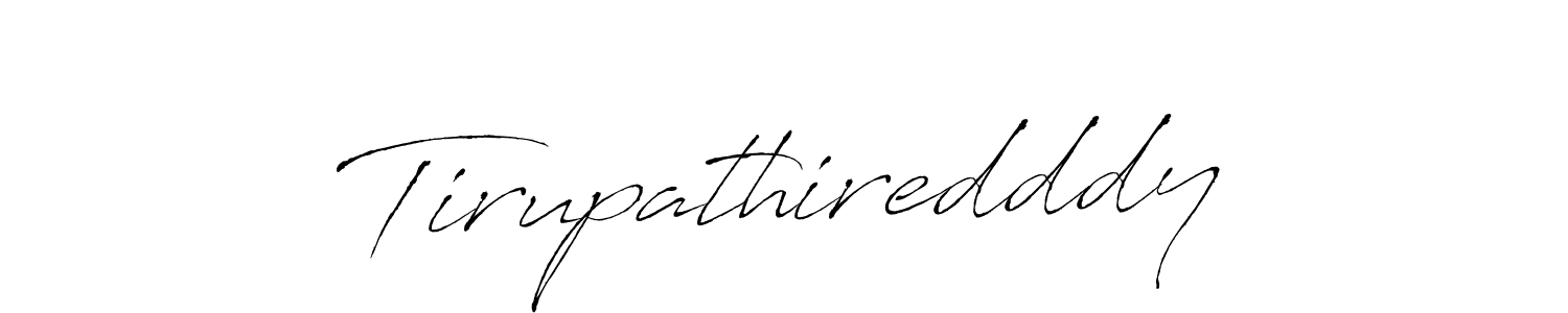 Similarly Antro_Vectra is the best handwritten signature design. Signature creator online .You can use it as an online autograph creator for name Tirupathiredddy. Tirupathiredddy signature style 6 images and pictures png