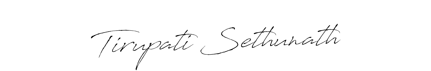 Also we have Tirupati Sethunath name is the best signature style. Create professional handwritten signature collection using Antro_Vectra autograph style. Tirupati Sethunath signature style 6 images and pictures png