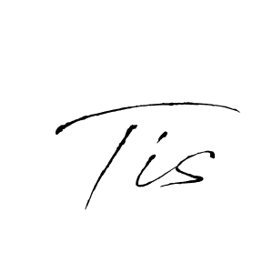 You should practise on your own different ways (Antro_Vectra) to write your name (Tis) in signature. don't let someone else do it for you. Tis signature style 6 images and pictures png