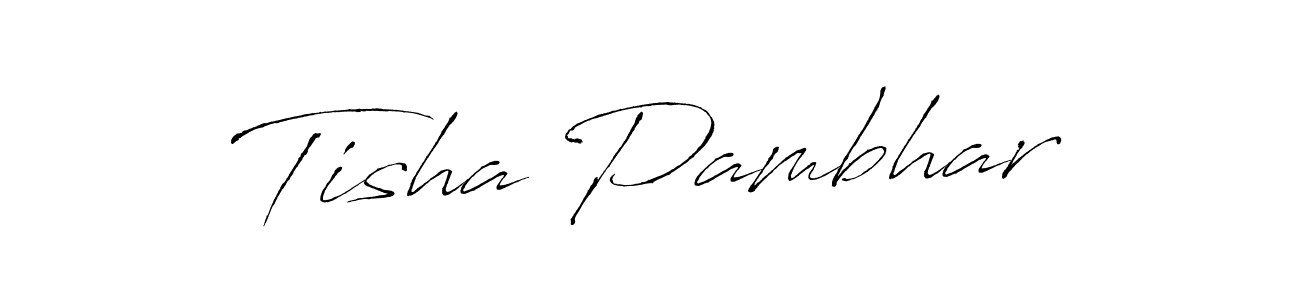 It looks lik you need a new signature style for name Tisha Pambhar. Design unique handwritten (Antro_Vectra) signature with our free signature maker in just a few clicks. Tisha Pambhar signature style 6 images and pictures png