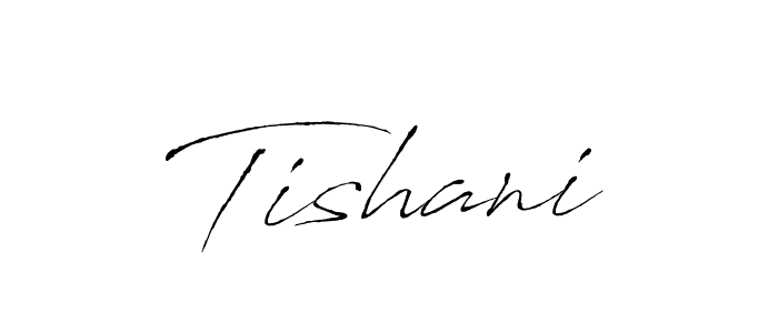 if you are searching for the best signature style for your name Tishani. so please give up your signature search. here we have designed multiple signature styles  using Antro_Vectra. Tishani signature style 6 images and pictures png