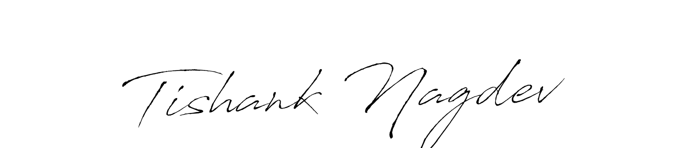 Similarly Antro_Vectra is the best handwritten signature design. Signature creator online .You can use it as an online autograph creator for name Tishank Nagdev. Tishank Nagdev signature style 6 images and pictures png