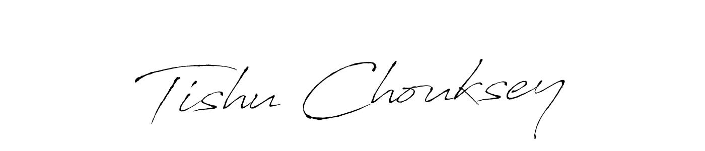 You can use this online signature creator to create a handwritten signature for the name Tishu Chouksey. This is the best online autograph maker. Tishu Chouksey signature style 6 images and pictures png