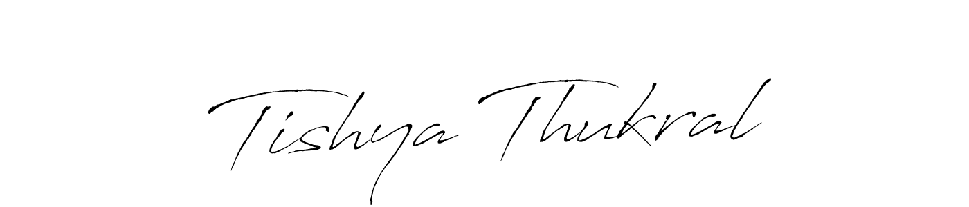 Similarly Antro_Vectra is the best handwritten signature design. Signature creator online .You can use it as an online autograph creator for name Tishya Thukral. Tishya Thukral signature style 6 images and pictures png