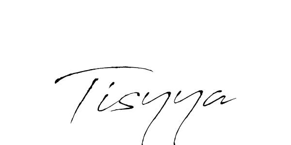 Antro_Vectra is a professional signature style that is perfect for those who want to add a touch of class to their signature. It is also a great choice for those who want to make their signature more unique. Get Tisyya name to fancy signature for free. Tisyya signature style 6 images and pictures png