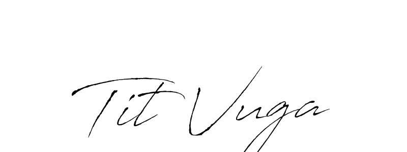 Best and Professional Signature Style for Tit Vuga. Antro_Vectra Best Signature Style Collection. Tit Vuga signature style 6 images and pictures png