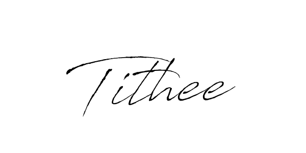 The best way (Antro_Vectra) to make a short signature is to pick only two or three words in your name. The name Tithee include a total of six letters. For converting this name. Tithee signature style 6 images and pictures png